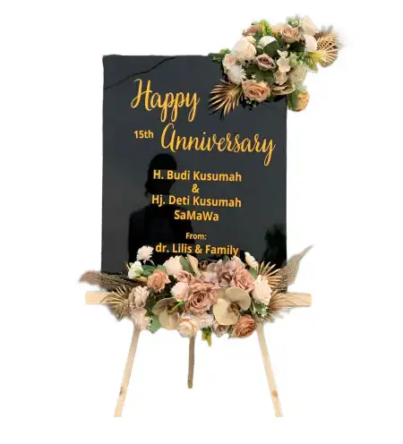 Papan Bunga Akrilik pakisjaya